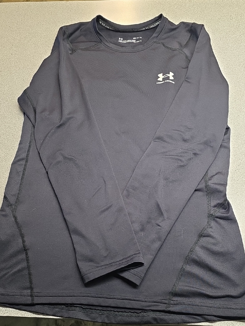 Under Armour Black Long Sleeve Compression Top